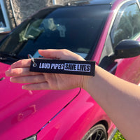 "Loud Pipes Save Lives" Lanyard