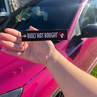 "Built Not Bought" Lanyard