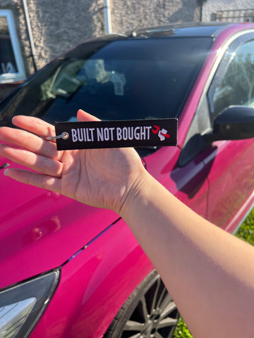 "Built Not Bought" Lanyard