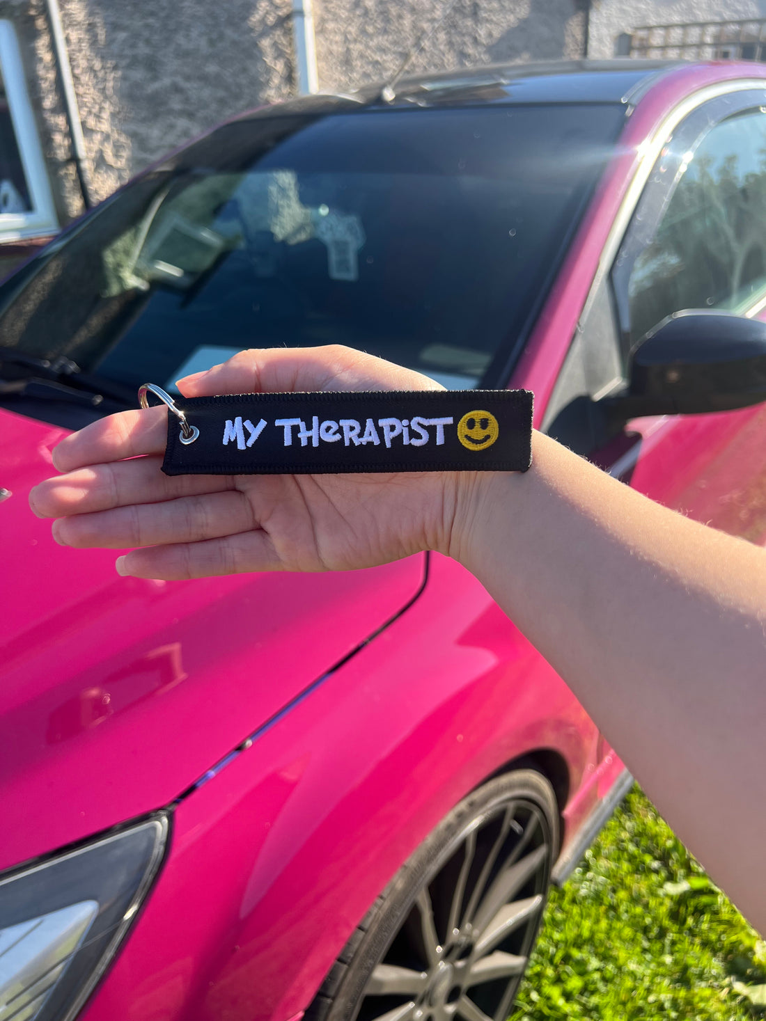 "My Therapist" lanyard