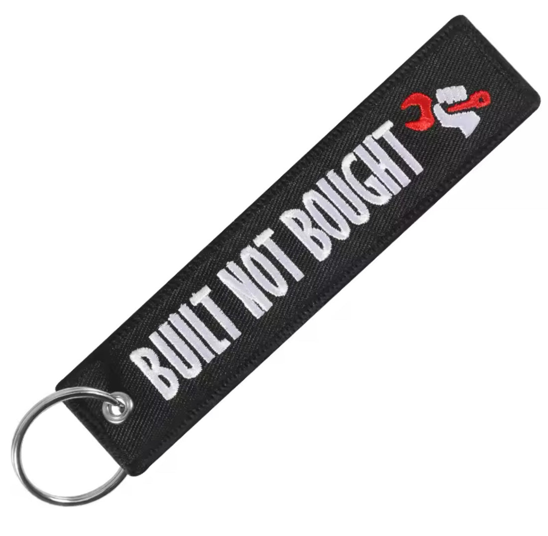 "Built Not Bought" Lanyard