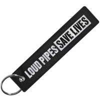 "Loud Pipes Save Lives" Lanyard